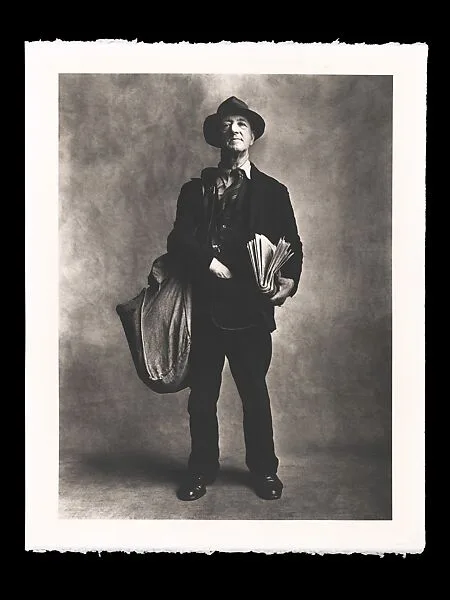 News Seller, London — Irving Penn