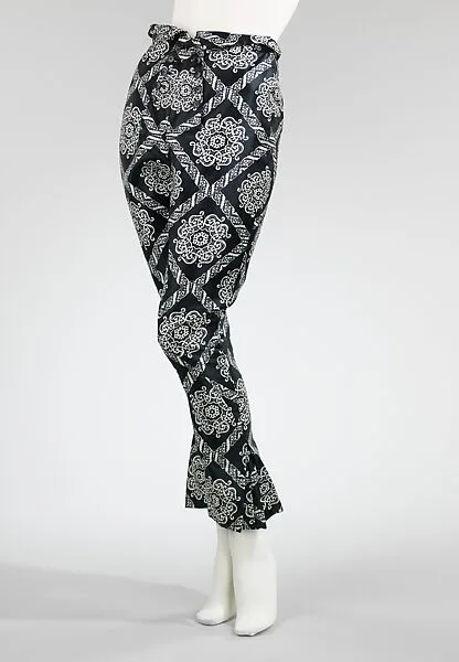 Dinner trousers — Pacific Mills|Charles James