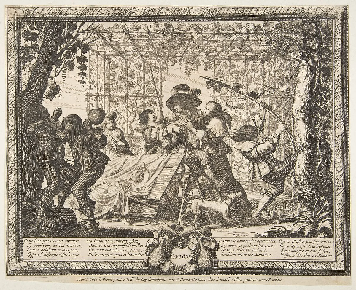 Autumn (L'Automne) — Abraham Bosse|Jean I Leblond