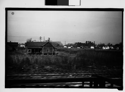 [Wooden House, From Moving Train, Savannah, Georgia]