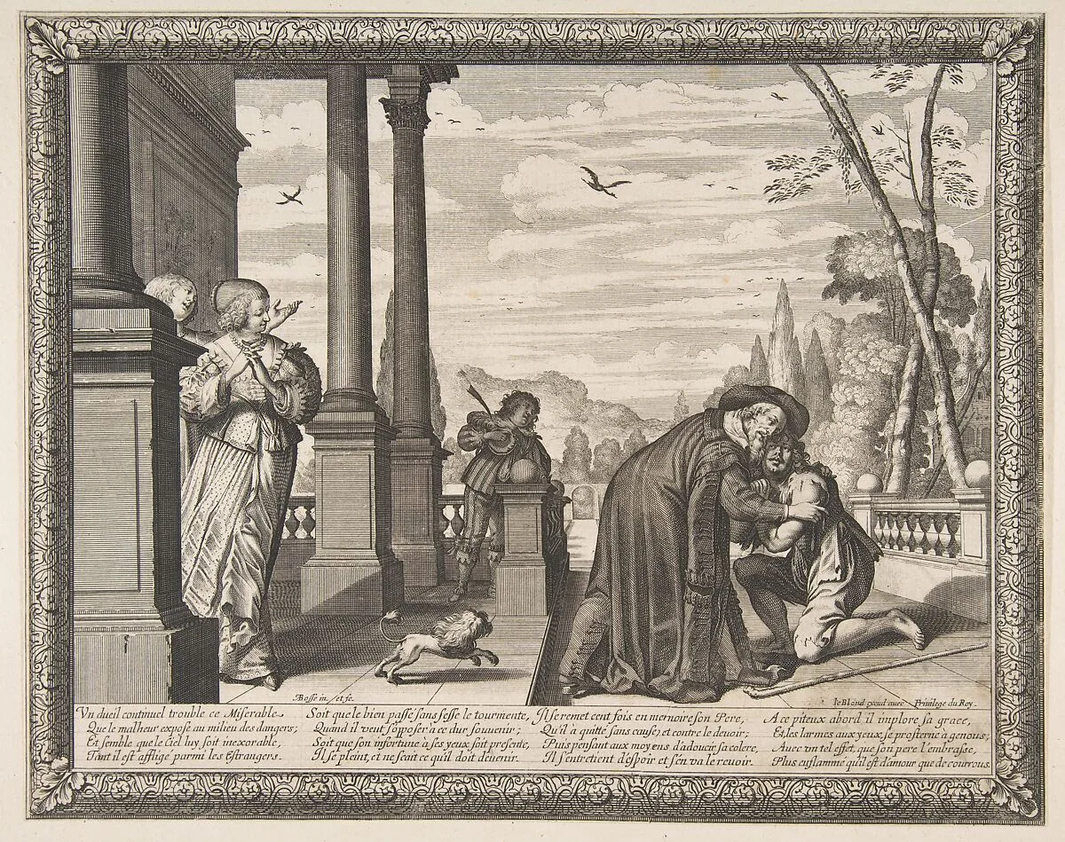 Return of the Prodigal Son — Abraham Bosse|Jean I Leblond