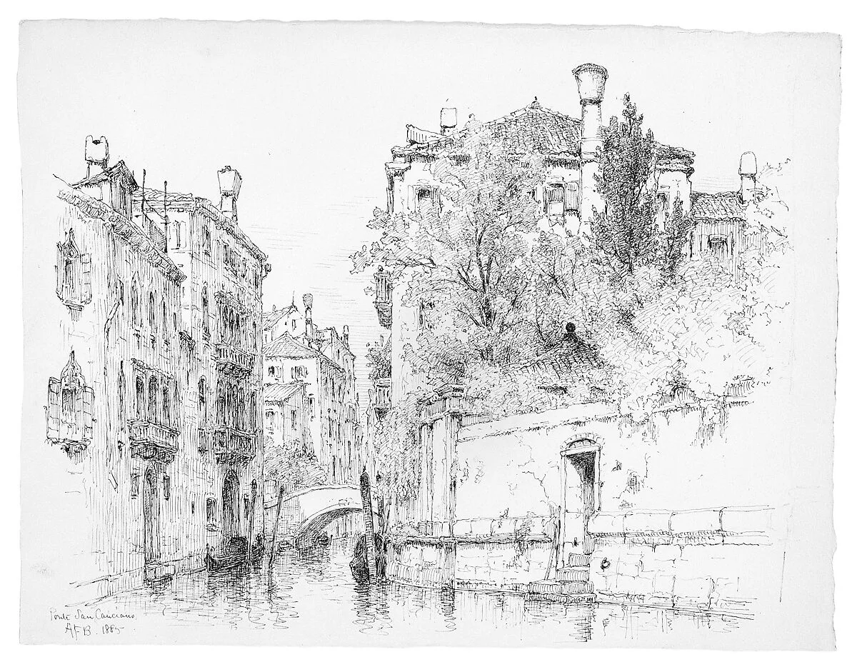 Ponte San Canciano, Venice — Andrew Fisher Bunner