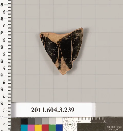 Terracotta fragment of an undetermined shape