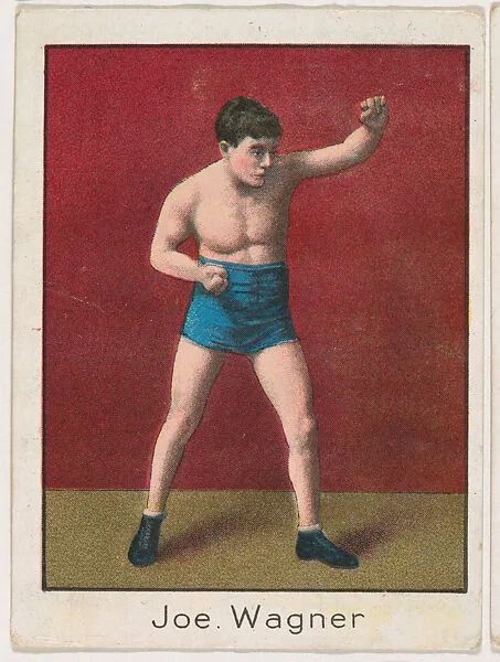 Joe Wagner, from the Champion Athlete and Prize Fighter series (T220), issued by Mecca and Tolstoi Cigarettes — Tolstoi Cigarettes|Mecca Cigarettes