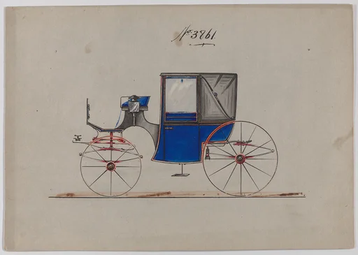 Design for Landaulet, no. 3861
