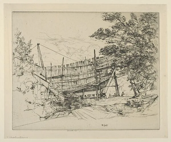 Ship Building — Ernest Haskell