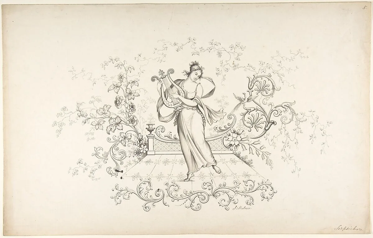 Design for Panel Decoration — J. Hulme