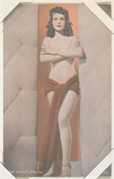 Earl Carroll's Vanities Pin-up (W423) — Unknown