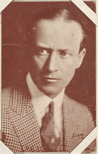 H. B. Warner from Movie Stars Exhibit Cards series (W401) — Unknown