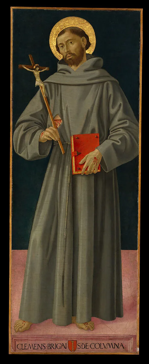 Saint Francis of Assisi — Antoniazzo Romano (Antonio di Benedetto Aquilio)