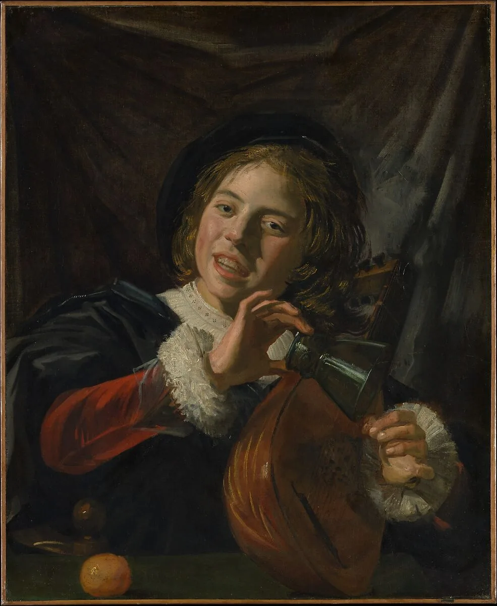 Boy with a Lute — Frans Hals