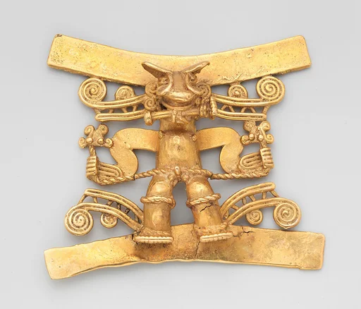 Crocodile-Head Figure Pendant