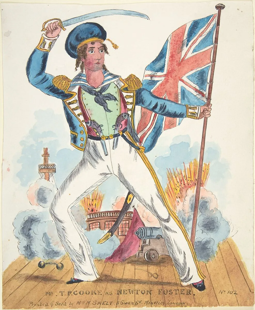 Mr. T. P. Cooke as Newton Foster — Anonymous, British, 19th century