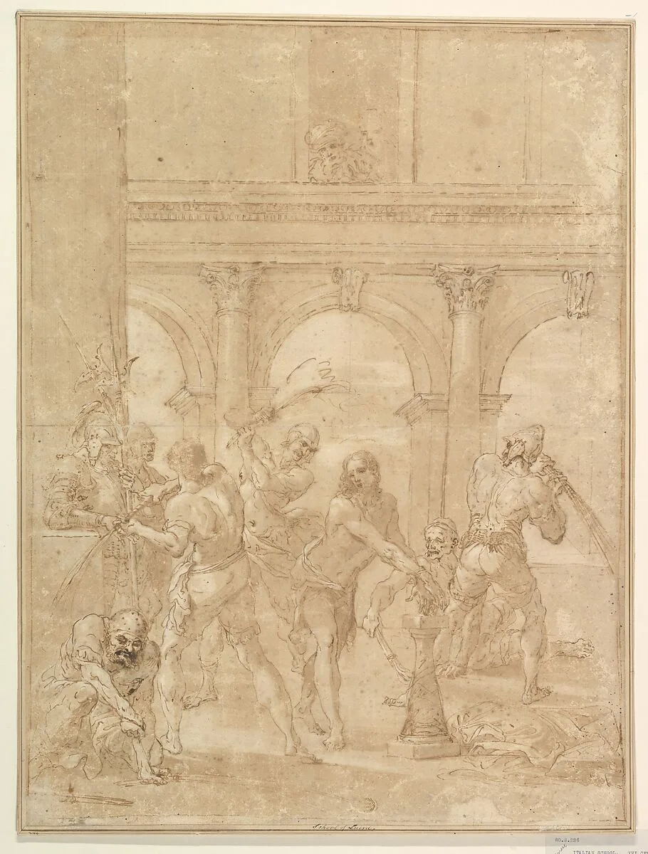 Scourging of Christ — Aureliano Milani