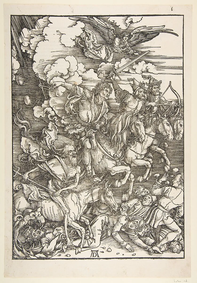 The Four Horsemen, from "The Apocalypse" — Albrecht Dürer