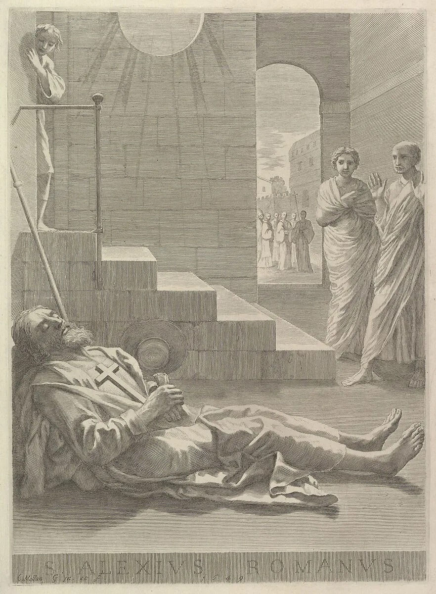 St. Alexis — Claude Mellan