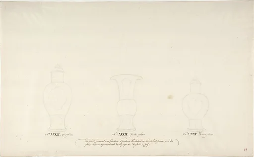 Design for Three Vases