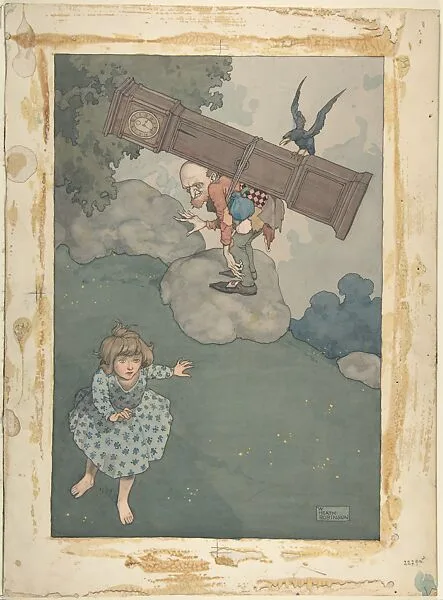 Illustration for "Hanky Panky," Topsy-Turvy Tales — William Heath Robinson|Elsie Smeaton Munro