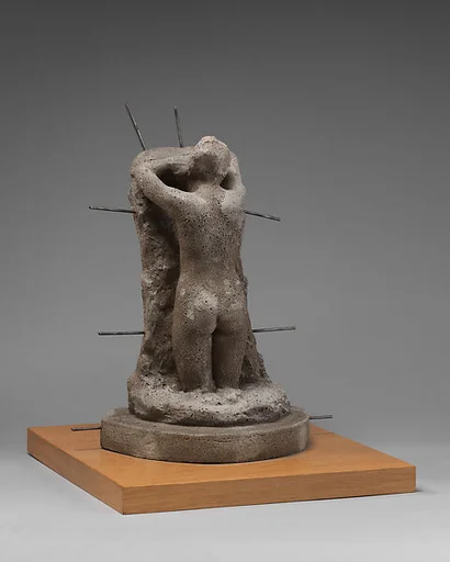 Casting model after Rodin's "Sorrow" (3 of 10)