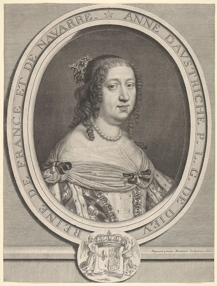 Anne of Austria — Robert Nanteuil|Pierre Mignard