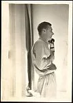 [Walker Evans Speaking on Telephone]