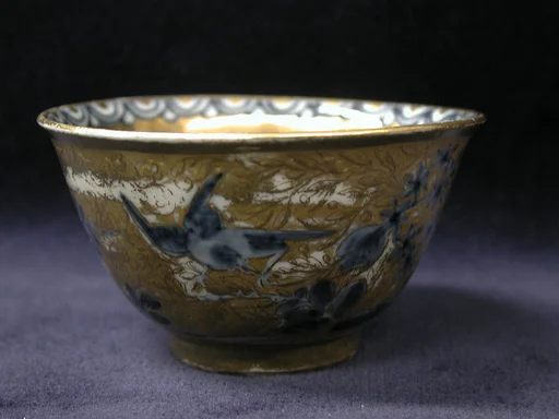 Teabowl and saucer