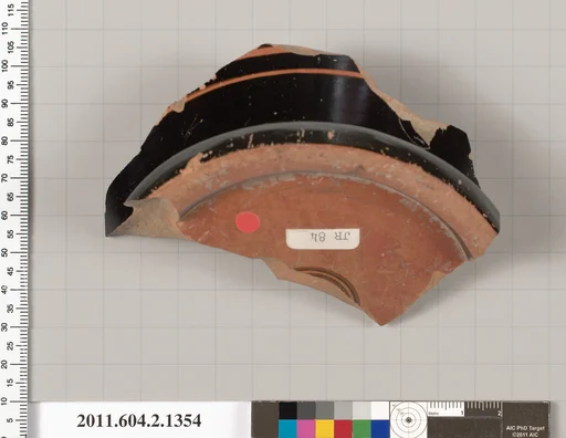 Terracotta fragment of a skyphos (deep drinking cup)