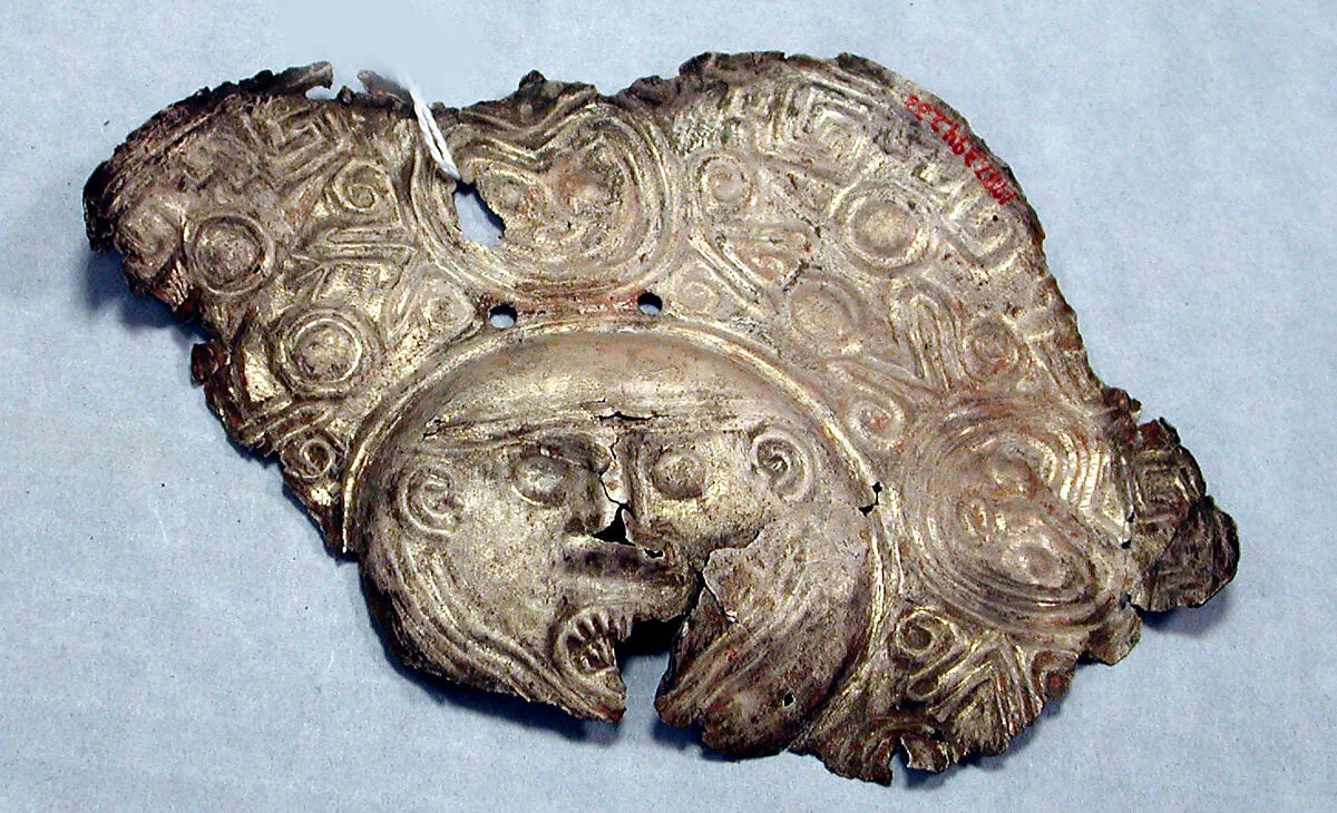 Silver Disk Ornament — Unknown