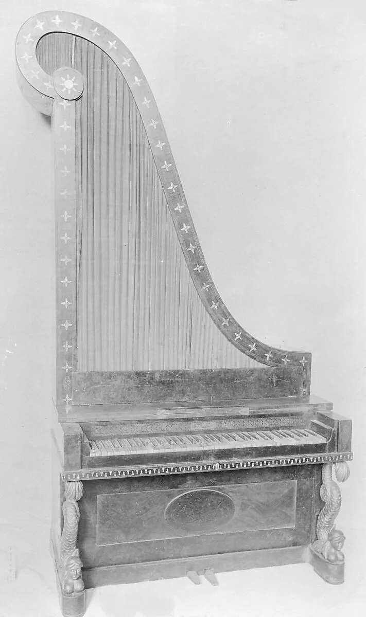 Upright (Giraffe) Piano — Carl Lang