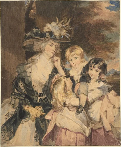 Lady Smith and Her Children
