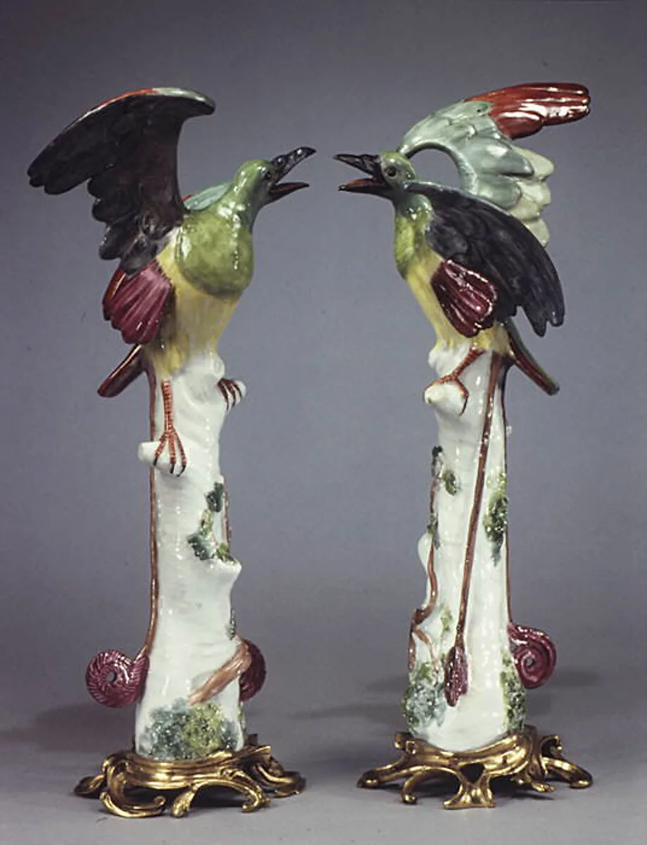 Quetzal (one of a pair) — Johann Joachim Kändler|Meissen Manufactory