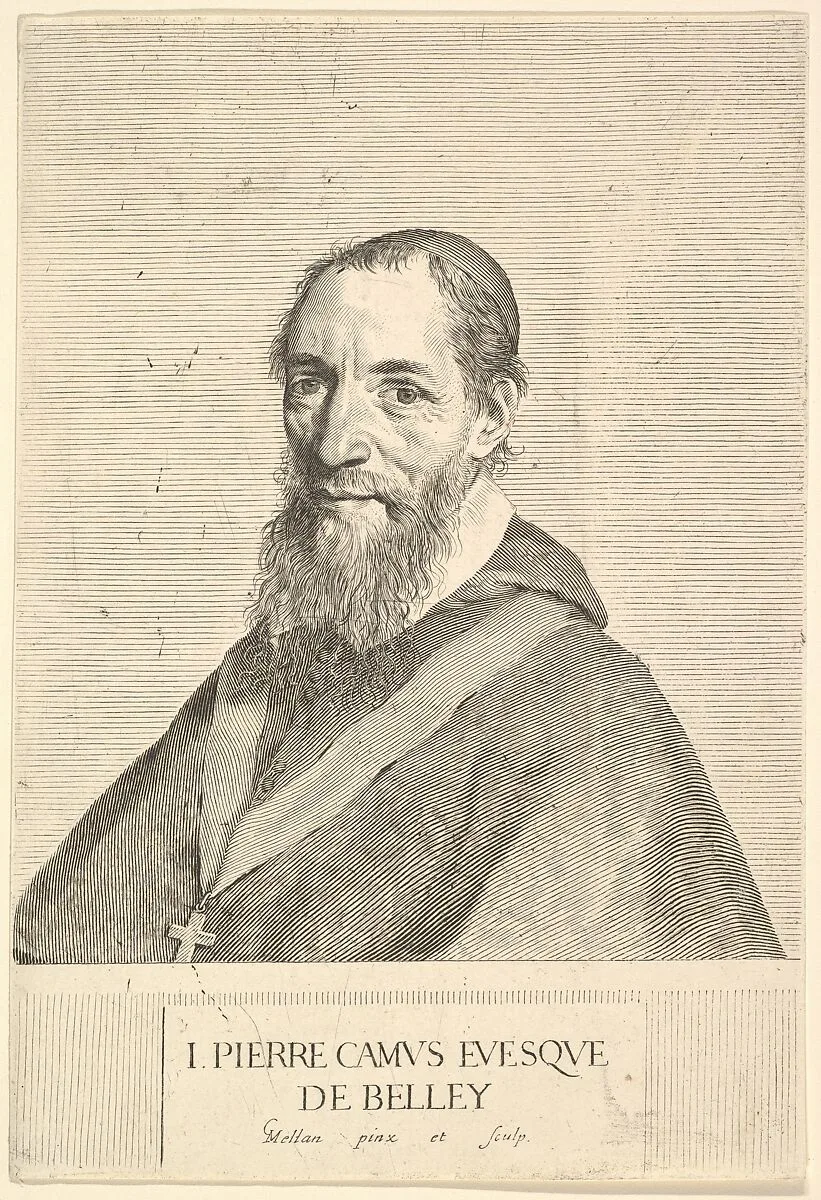 Jean-Pierre Camus, Bishop of Belley — Claude Mellan|Jean-Pierre Camus