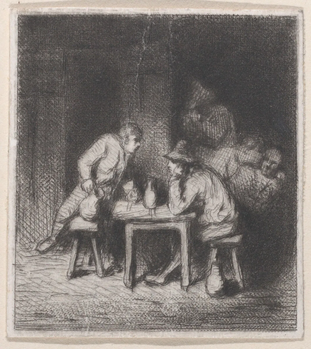 Drinkers — Charles Jacque