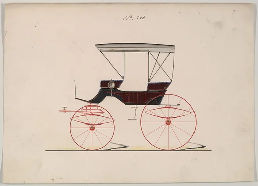 Design for Park Phaeton or Chariotte, no. 749