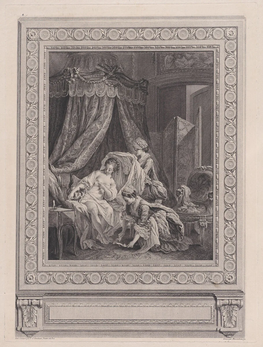 Le Lever — Pierre Antoine Baudouin|Jean Massard
