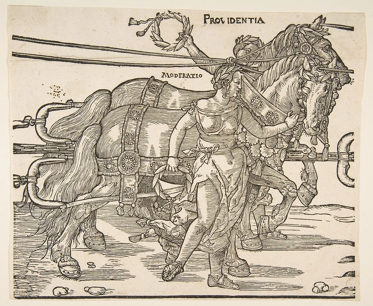 The Great Triumphal Car third sheet — Albrecht Dürer