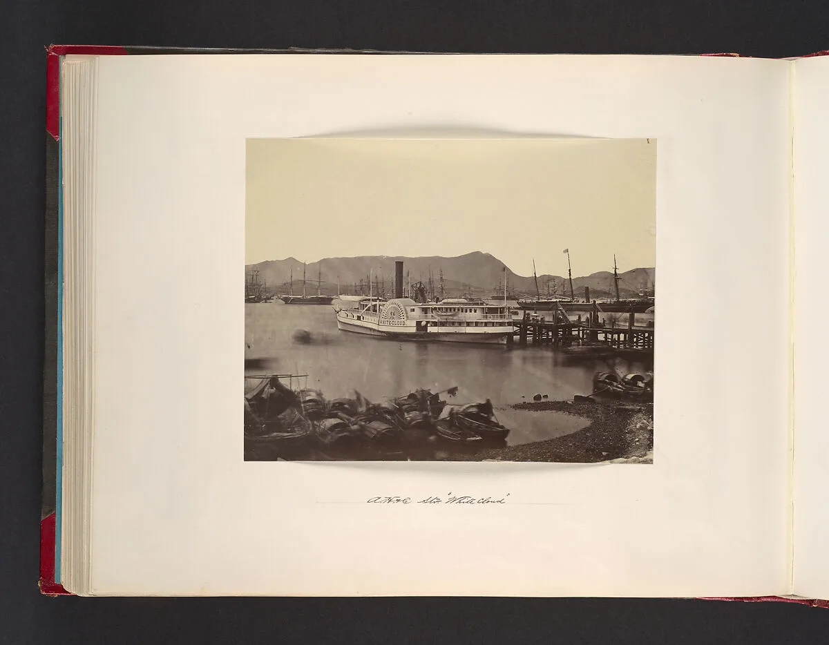 Augustine Heard & Co. Steamer "White Cloud" — John Thomson