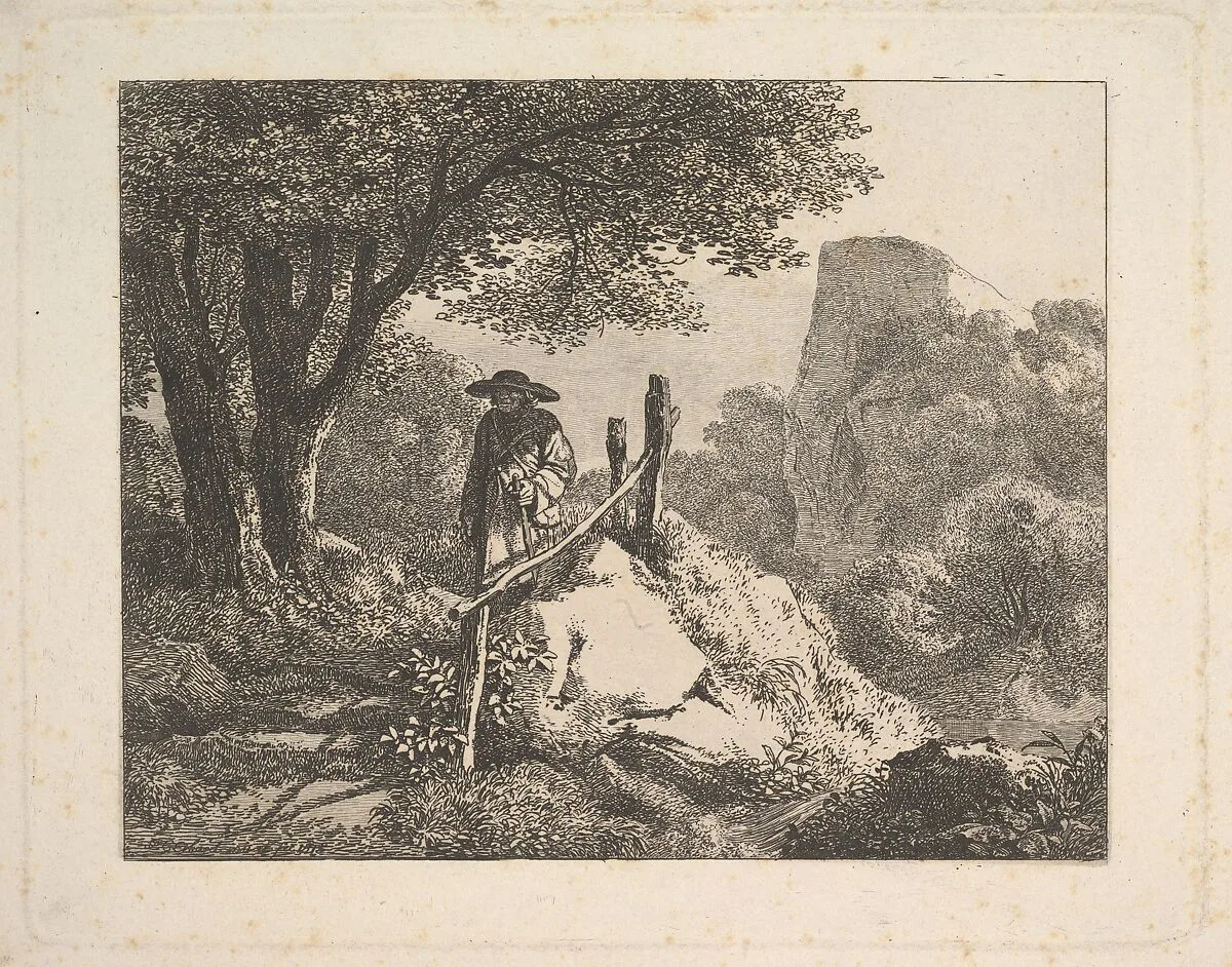 A Shady Enclosure of Trees — Johann Christoph Erhard