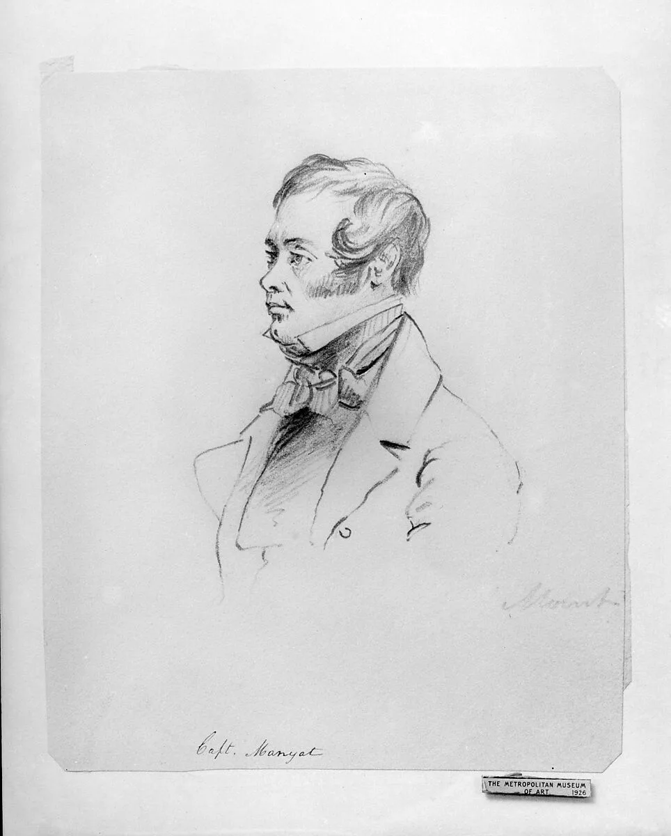 Captain Manyat (from McGuire Scrapbook) — Shepard Alonzo Mount