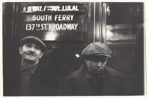 Subway Portrait — Walker Evans