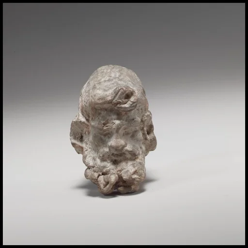 Head of a satyr