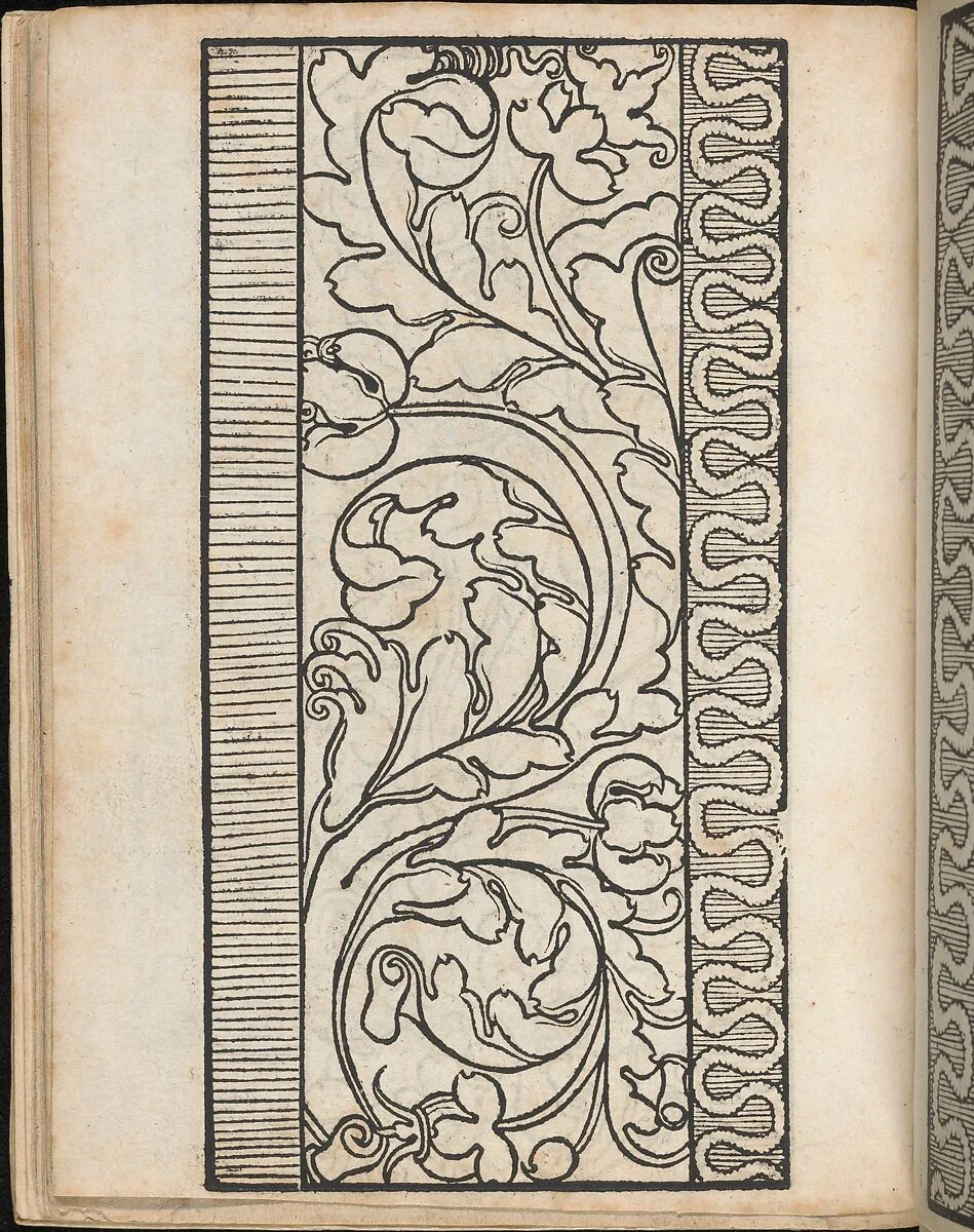 Ein new Modelbuch..., page 13 (verso) — Johann Schönsperger the Younger