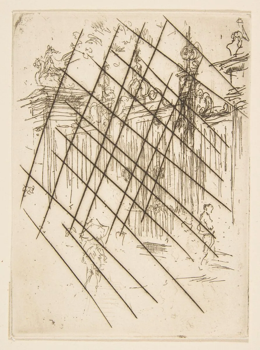Gates, City, London — James McNeill Whistler