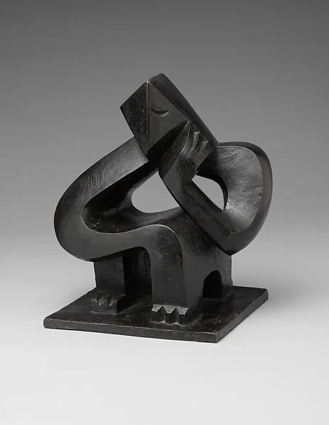 Seated Man (Meditation) — Jacques Lipchitz