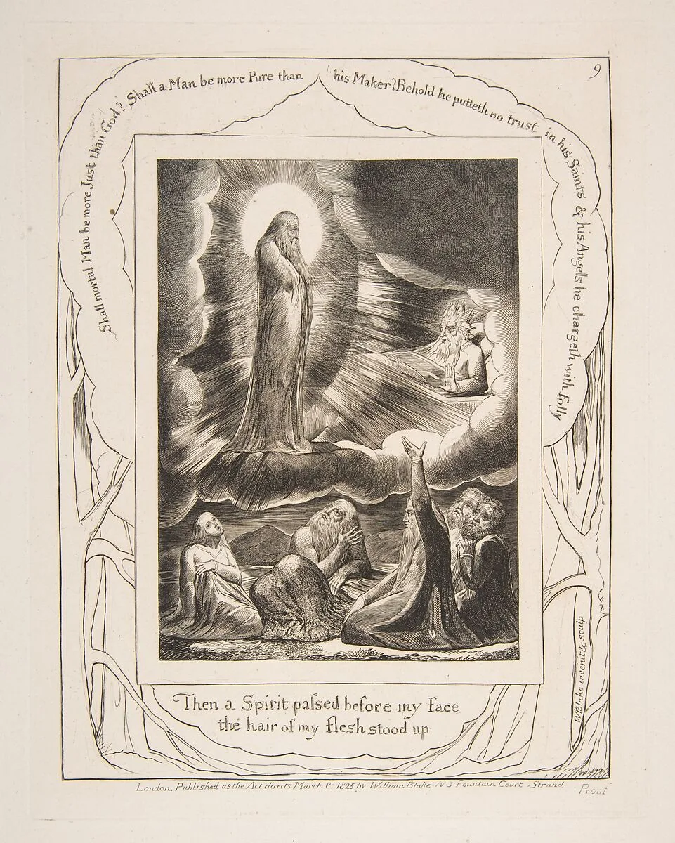 The Vision of Eliphaz — William Blake|William Blake