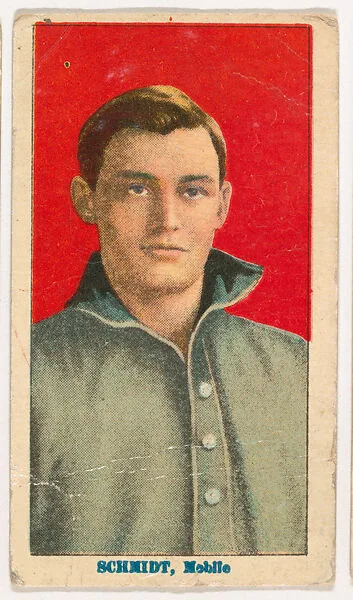 Boss Schmidt, Mobile, from Coupon Cigarettes Baseball Issue, 1914-1916 — Coupon Cigarettes