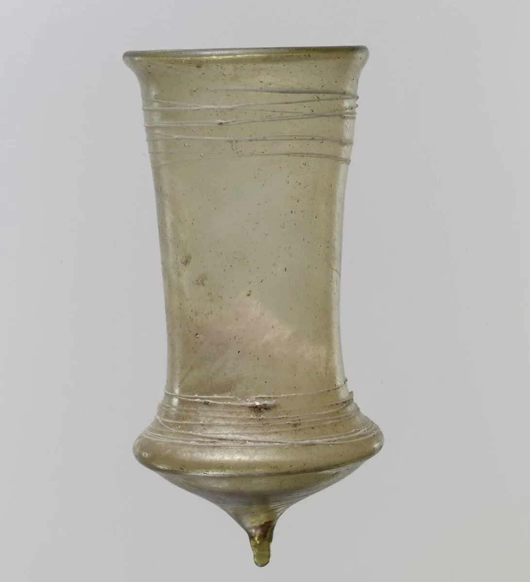 Glass Beaker with White Trails — Unknown