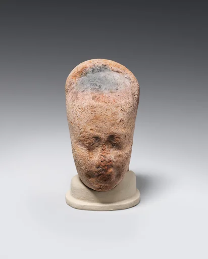 Head of female statue