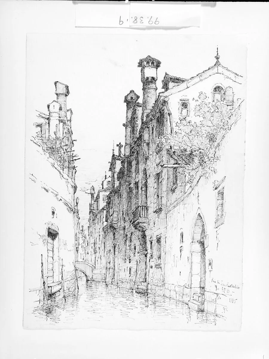 Rio di San Eustadio, Venice — Andrew Fisher Bunner