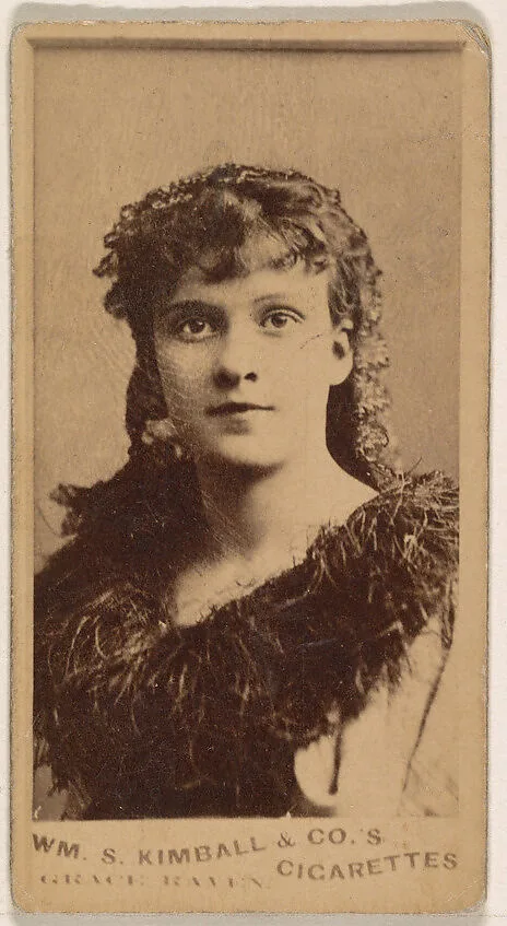 Grace Raven, from the Actresses series (N203) issued by Wm. S. Kimball & Co. — William S. Kimball & Company